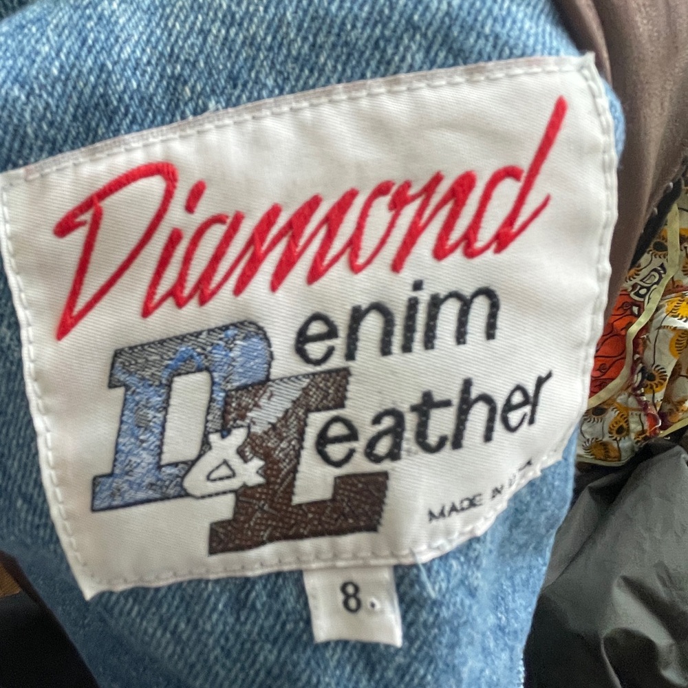 Vintage Brown and Black Fringe Women's Jacket - Picture 6 of 6